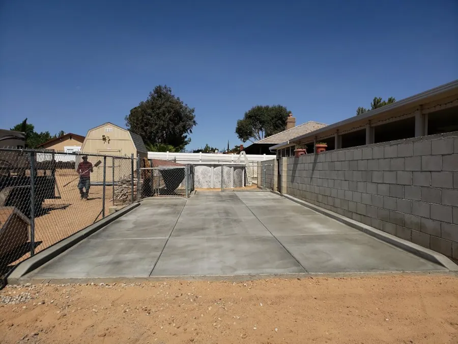 Concrete Patio